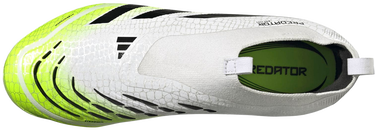 Tenisky a topánky adidas Performance Predator Elite Laceless Firm Ground Boots Biela | JP9912, 4