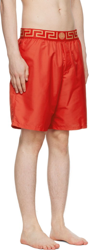 Šortky Versace Versace Greca Border Swim Shorts Čierna | ABU01023A232415, 1