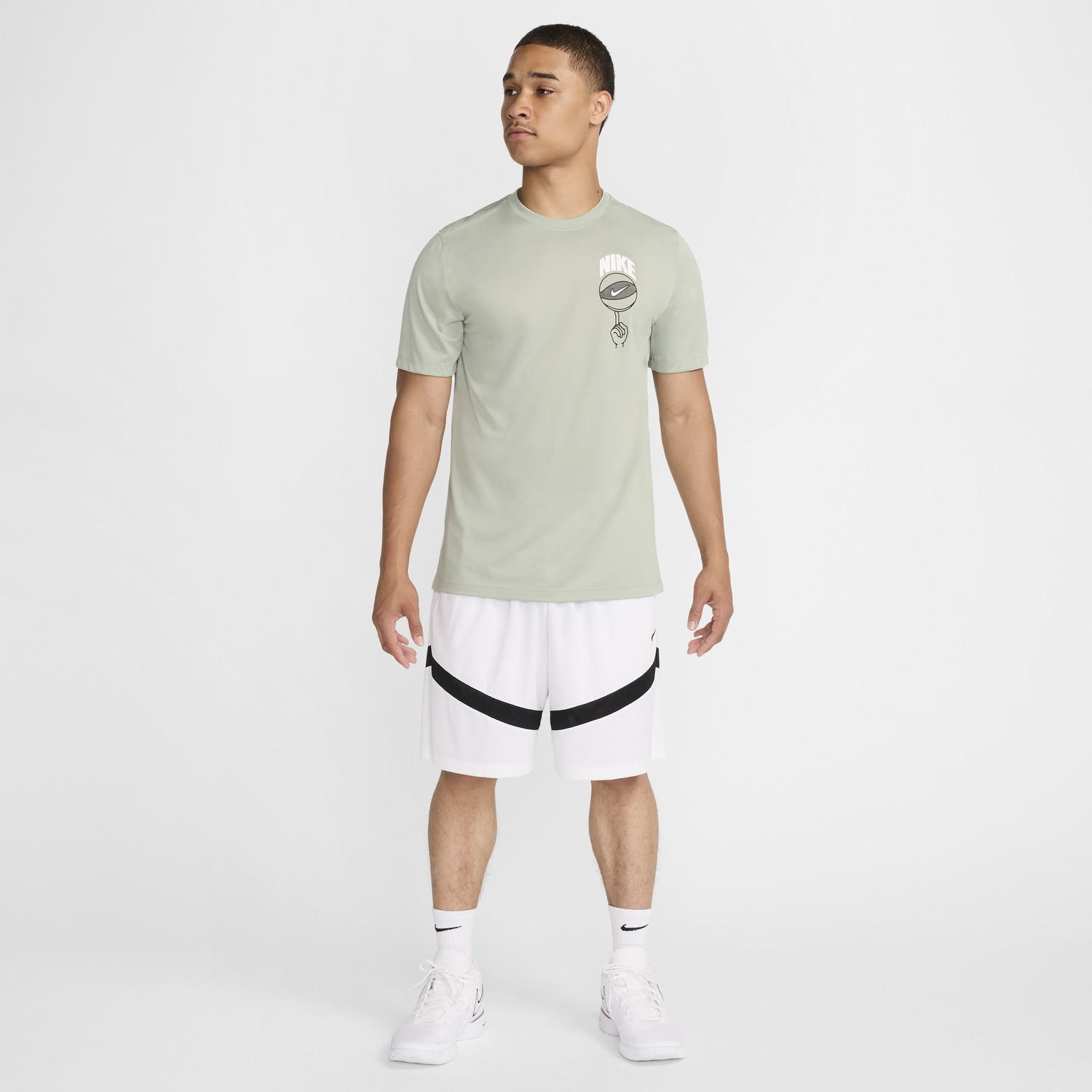 Tričko Nike Dri-FIT Tee Zelené | FZ8097-370, 1
