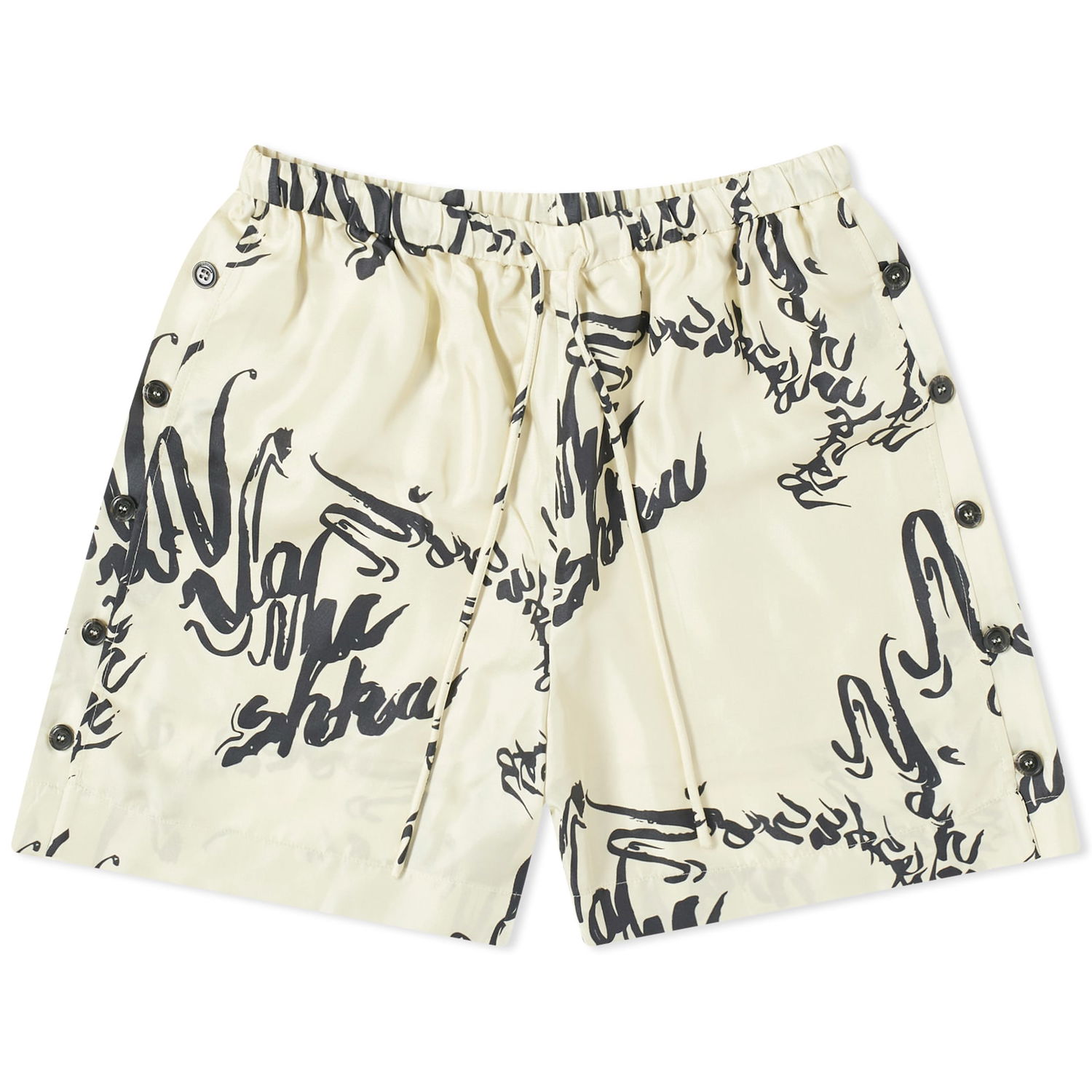 Šortky Nanushka Ceylin Printed Shorts Béžová | NW24RSST00171, 0