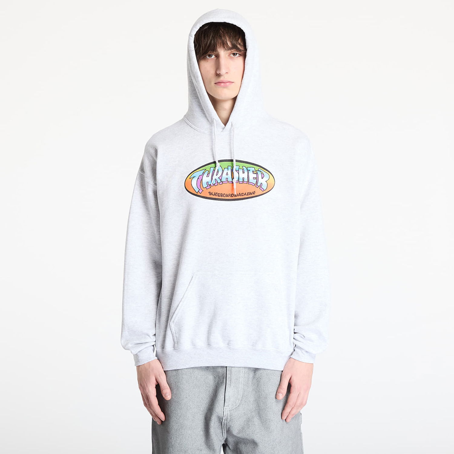 Mikina Thrasher Thrasher Ninety Five by Spanky Hoodie Šedá | 145609GR, 0