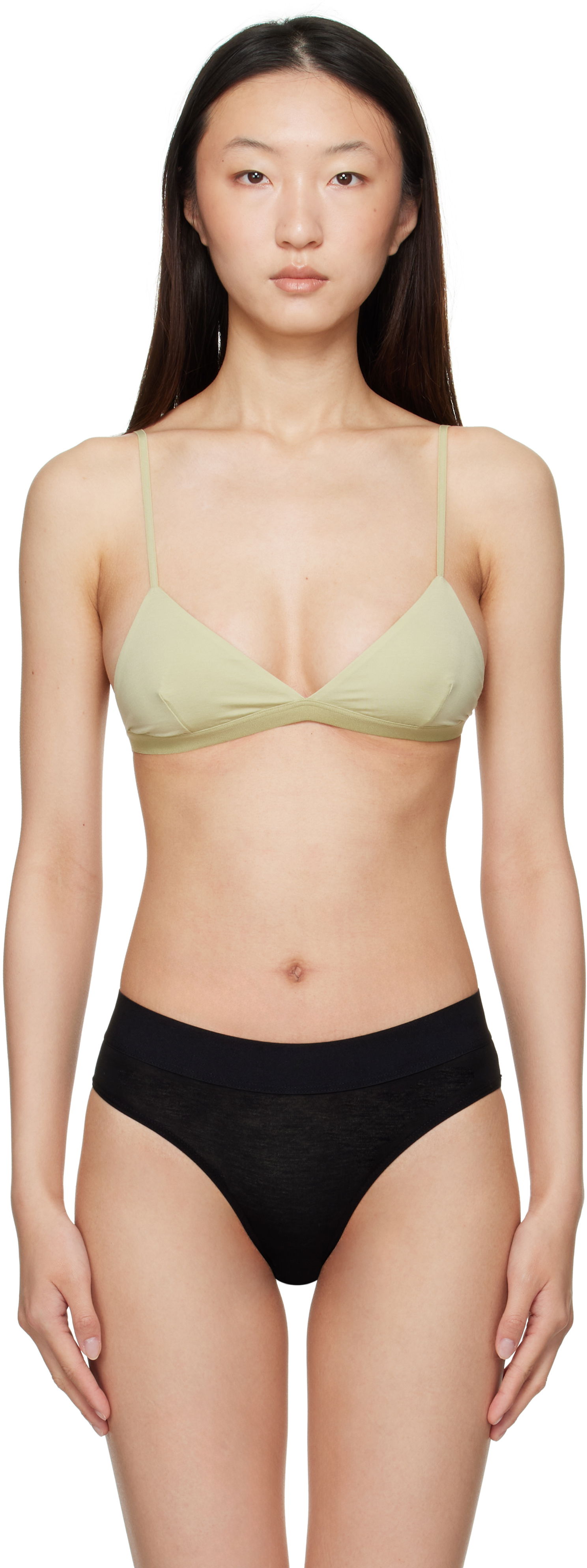 Podprsenka Baserange Baserange Mississippi Triangle Bra Zelené | BRMI-BL-AU25, 0