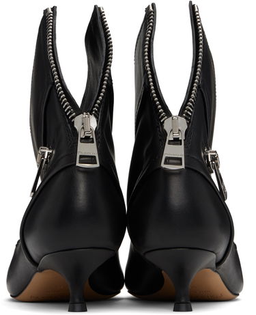 Tenisky a topánky JW Anderson Biker Kitten Heel Ankle Boots Čierna | BT0105-LA0268, 1