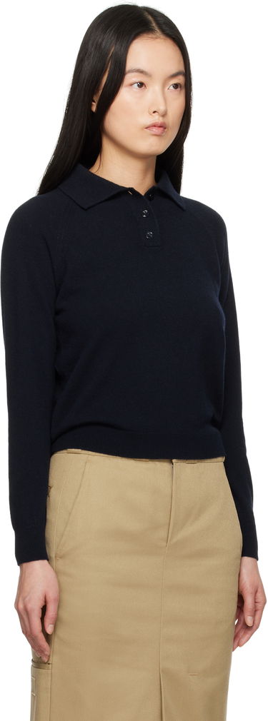 Sveter Maison Margiela Maison Margiela Wool Polo Shirt Navy | S51GL0053 M13090, 1