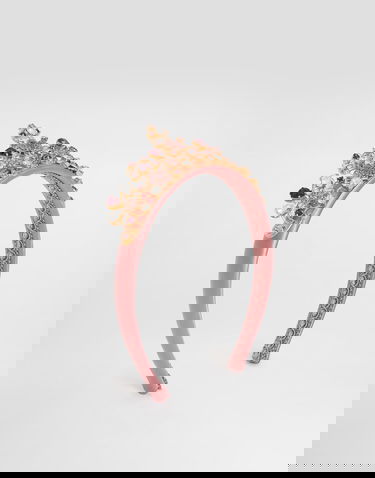 Doplnky Dolce & Gabbana Dolce & Gabbana crystal-embellished headband Ružová | WHR6J2W1111F0079, 0