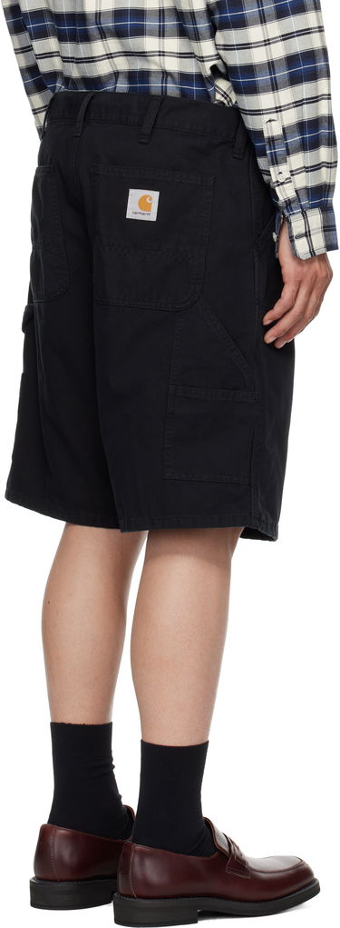 Šortky Carhartt WIP Double Knee Shorts Čierna | I034793, 2