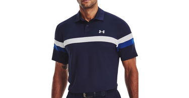 Polo tričko Under Armour T2G Color Block Polo Shirt Navy | 1377379-410, 1