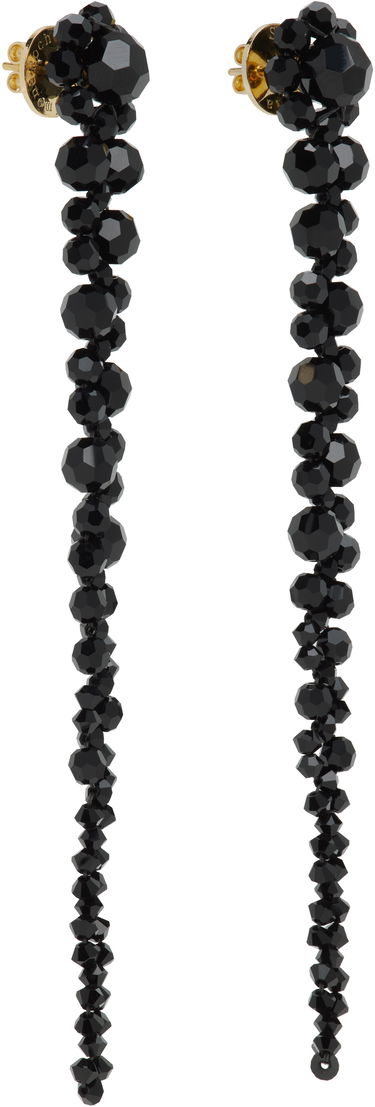 Náušnice Simone Rocha Simone Rocha Crystal Drip Earrings Metalická | ERG12 0903, 4