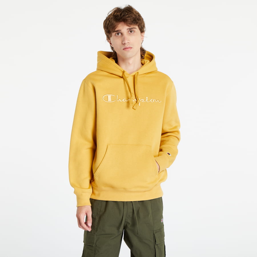 Mikina Champion Hooded Sweatshirt Yellow Žltá | 219061 CHA YS130, 0
