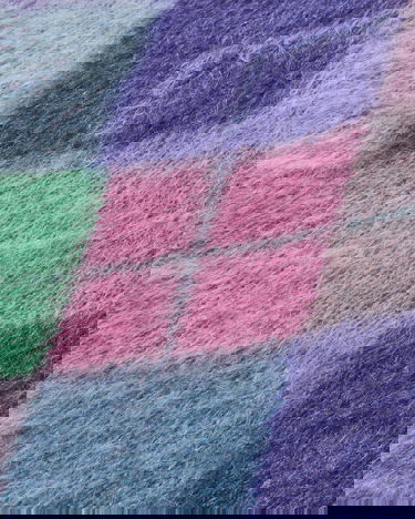 Vesta ERL Argyle Mohair Vest Fialová | ERL11N008 1, 4