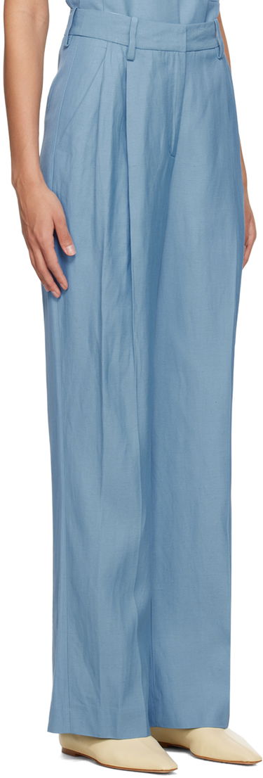 Nohavice Loulou de Saison Loulou de Saison Cadar Pleated Trousers Žltá | CADAR, 4