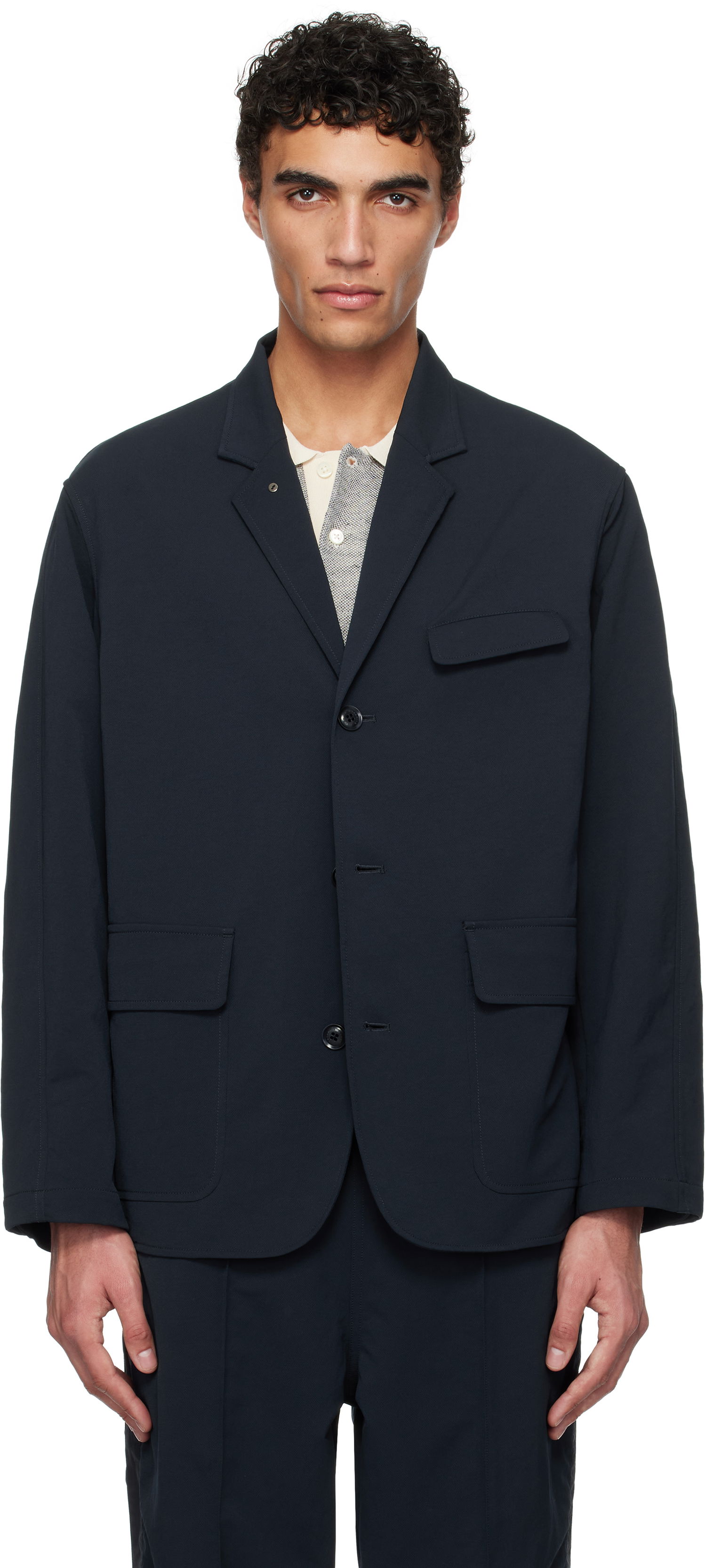 Bunda NANAMICA ALPHADRY Club Blazer Navy | S25SA047U, 0