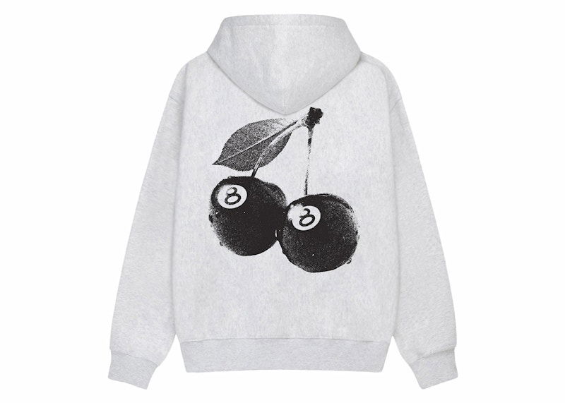 Mikina Stüssy Stussy Cherries Graphic Print Hoodie Šedá | 1925066