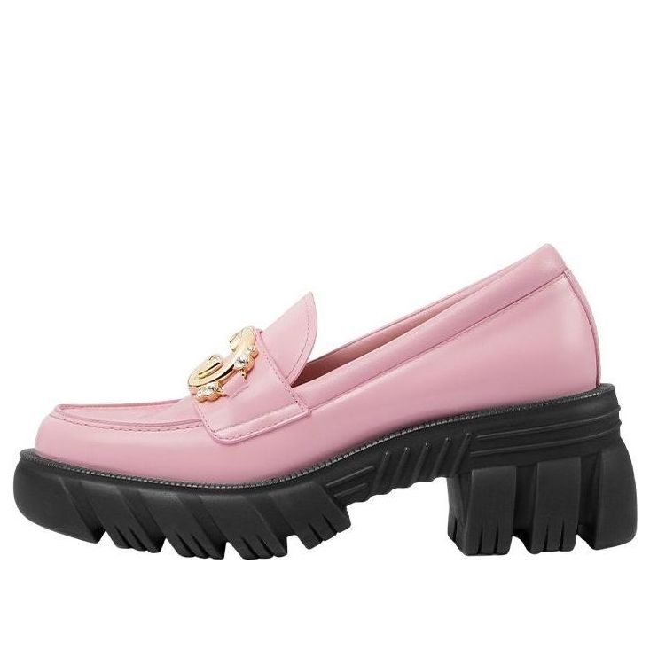 Tenisky a topánky Gucci Romance Interlocking G Leather Loafers Ružová | 700271-DKSD0-5823