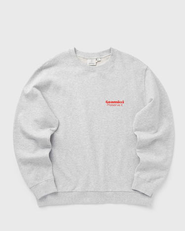 Mikina GRAMICCI Preserve It Sweatshirt Šedá | G4FU-J115-GREY-HEATHER, 0