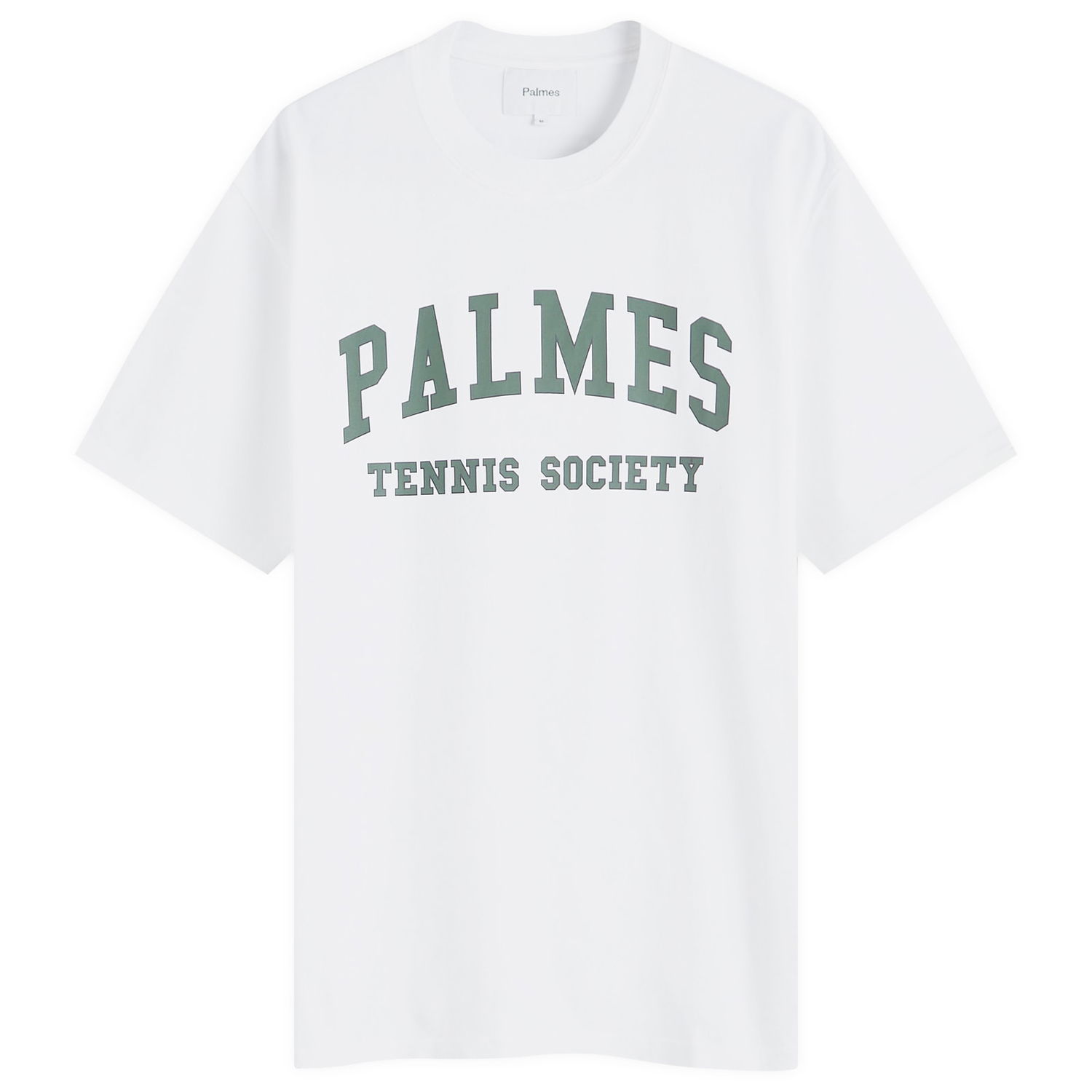 Tričko Palmes Ivan Collegiate T-Shirt Biela | P10-0004-077, 0