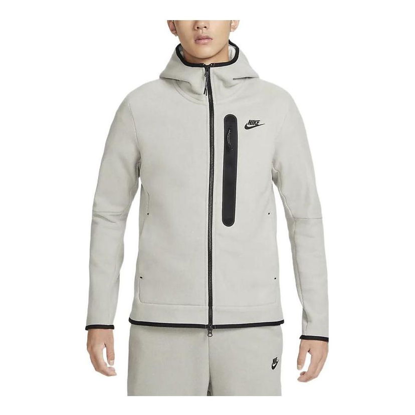 Mikina Nike Sportswear Tech Fleece Full-Zip Winterized Hoodie Šedá | DQ4802-016