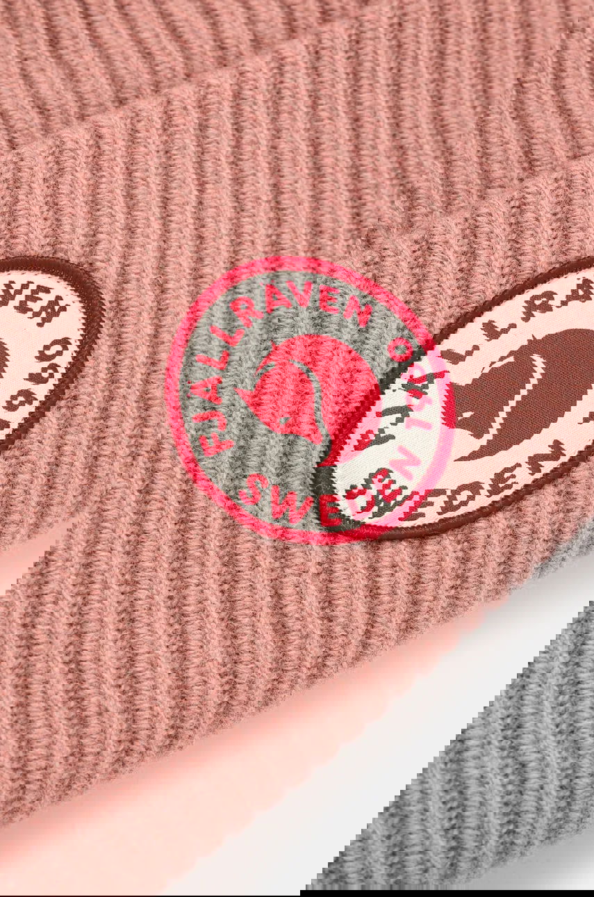 Kulicha FJÄLLRÄVEN Fjallraven 1960 Logo Beanie Ružová | F78142-300, 0