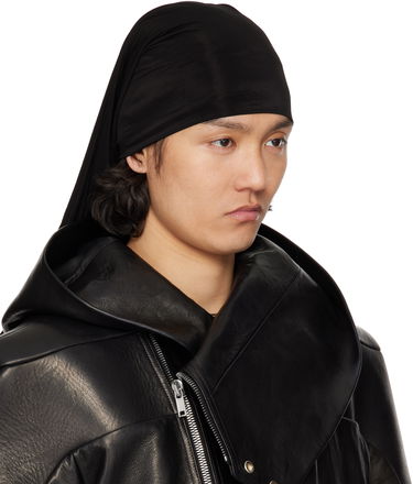 Klobúk Rick Owens Rick Owens Hollywood Stretch Cupro Jersey Wig Hat Béžová | RR01E5453 BZ, 3