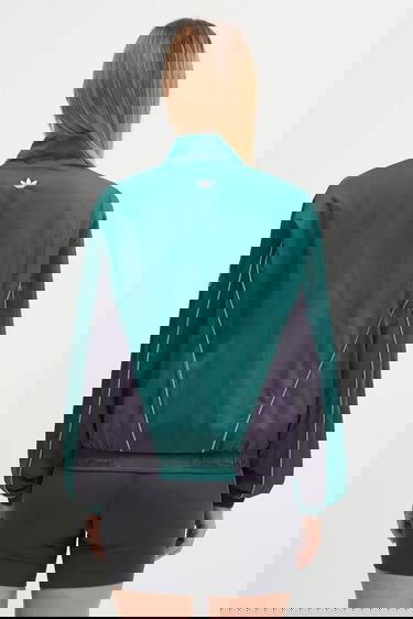 Vetrovka adidas Originals Sporty & Rich Three-Stripe Full-Zip Windbreaker Rôznofarebný | KA7990, 4