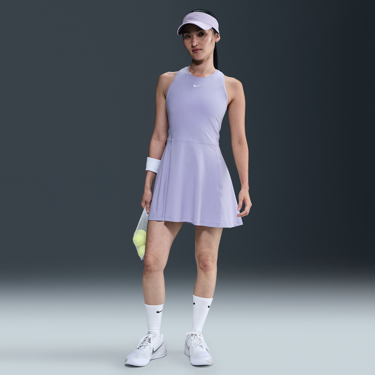 Šaty Nike Dri-FIT Victory Tennis Dress Fialová | FQ1780-533, 1