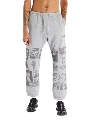 Tepláky Pleasures Choices Sweatpant Šedá | P23SP041 GREY