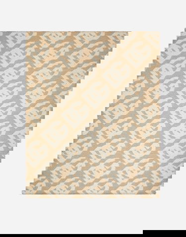 Home decor Dolce & Gabbana Wool, Silk, And Cashmere DG Monogram Blanket Béžová | TCE012TCAN1U0054, 0