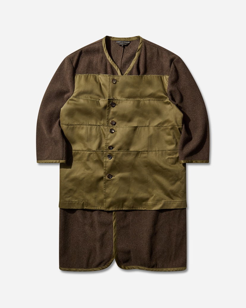Kabáty Comme des Garçons Wool Paneled Liner Coat Rôznofarebný | PP-C008-W25 1