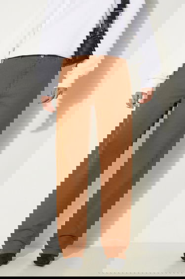 Nohavice Carhartt WIP Pierce Straight Carpenter Pants Medium Waist Hnedá | I032966.HZ02, 2