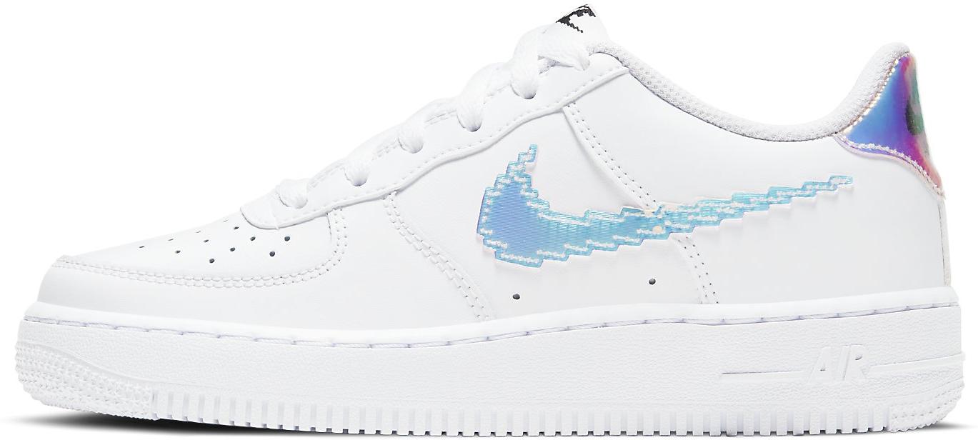 Tenisky a topánky Nike Air Force 1 LV8 GS "Digital Swoosh" Biela | cw1577-100, 0