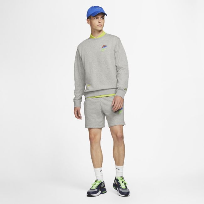 Mikina Nike Essentials+ French Terry Crew Šedá | DJ6914-063, 0