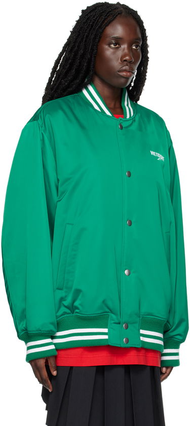 Bomber bunda We11done Oversized Bomber Jacket Zelené | WD-JP3-22-030-U-GR, 1