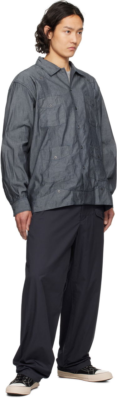 Košeľa Engineered Garments Engineered Garments Guayabera Shirt Šedá | 25S1A032, 3