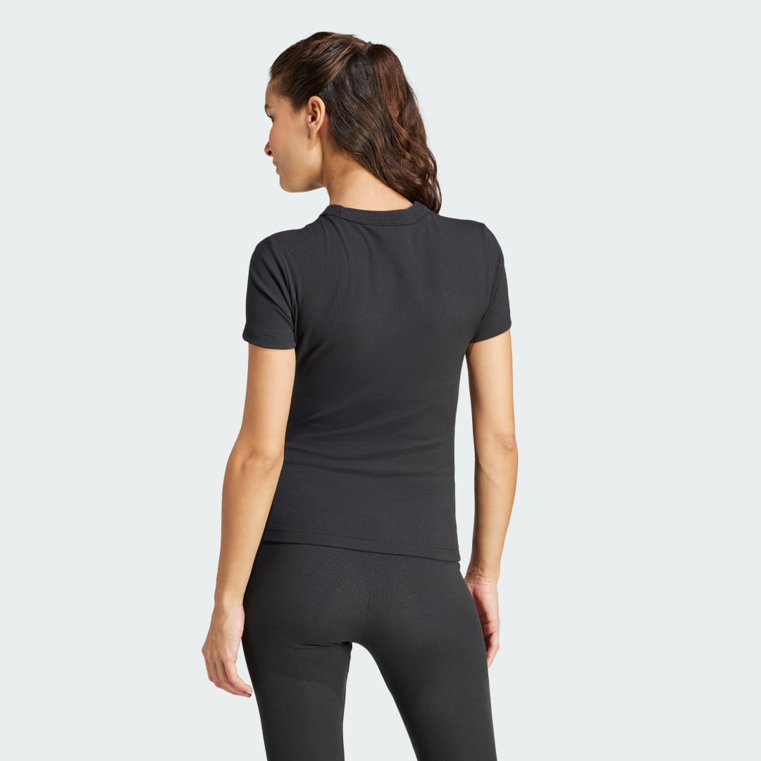 adidas Sportswear Ribbed Fitted T-Shirt (Maternity)