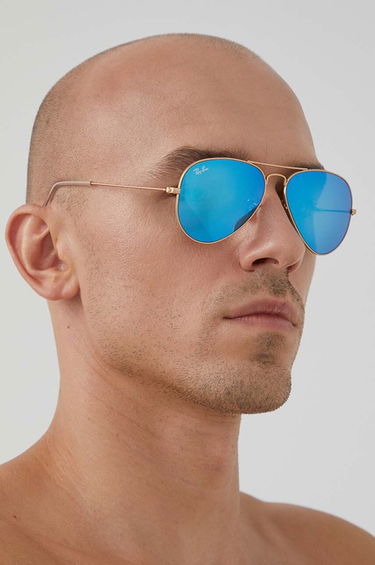 Slnečné okuliare Ray-Ban Aviator Large Metal Sunglasses Metalická | 0RB3025.112.17, 0
