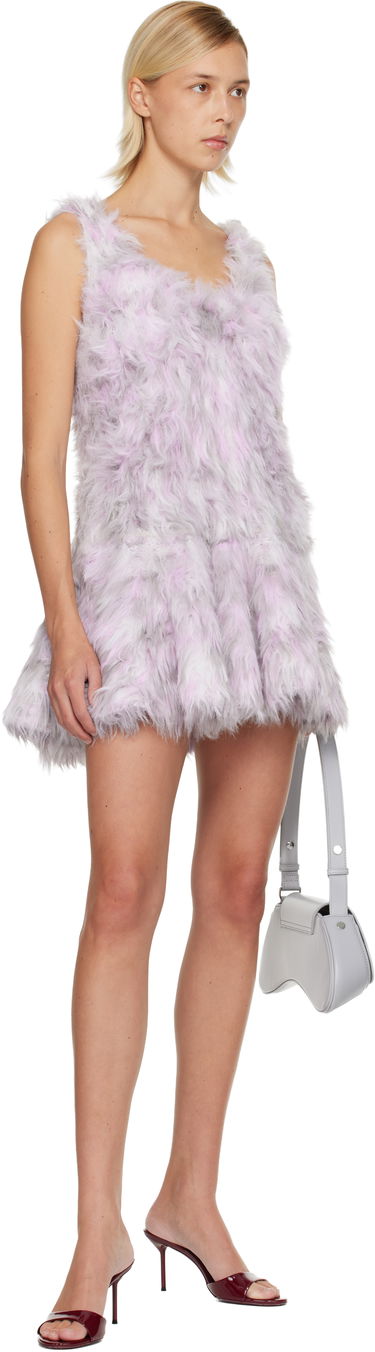 Šaty Diesel M-Astrid Faux-Fur Minidress Rôznofarebný | A21450 0EGCD, 3