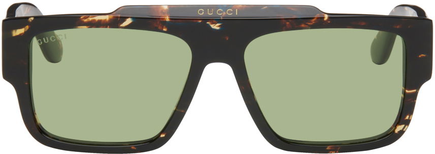 Slnečné okuliare Gucci Rectangular Sunglasses Hnedá | GG1460S-002, 0