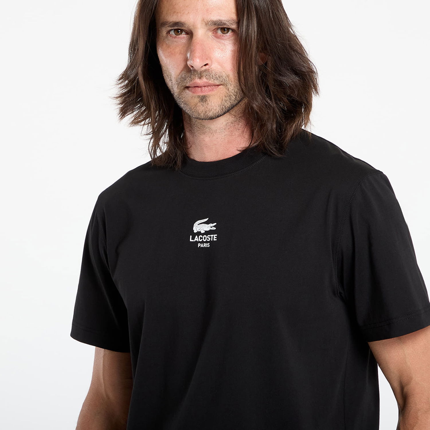 Tričko Lacoste T-Shirt Paris Čierna | TH2739 031, 1