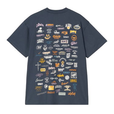 Tričko Carhartt WIP Carhartt WIP S/S Logo T-Shirt Modrá | I034643_9, 1