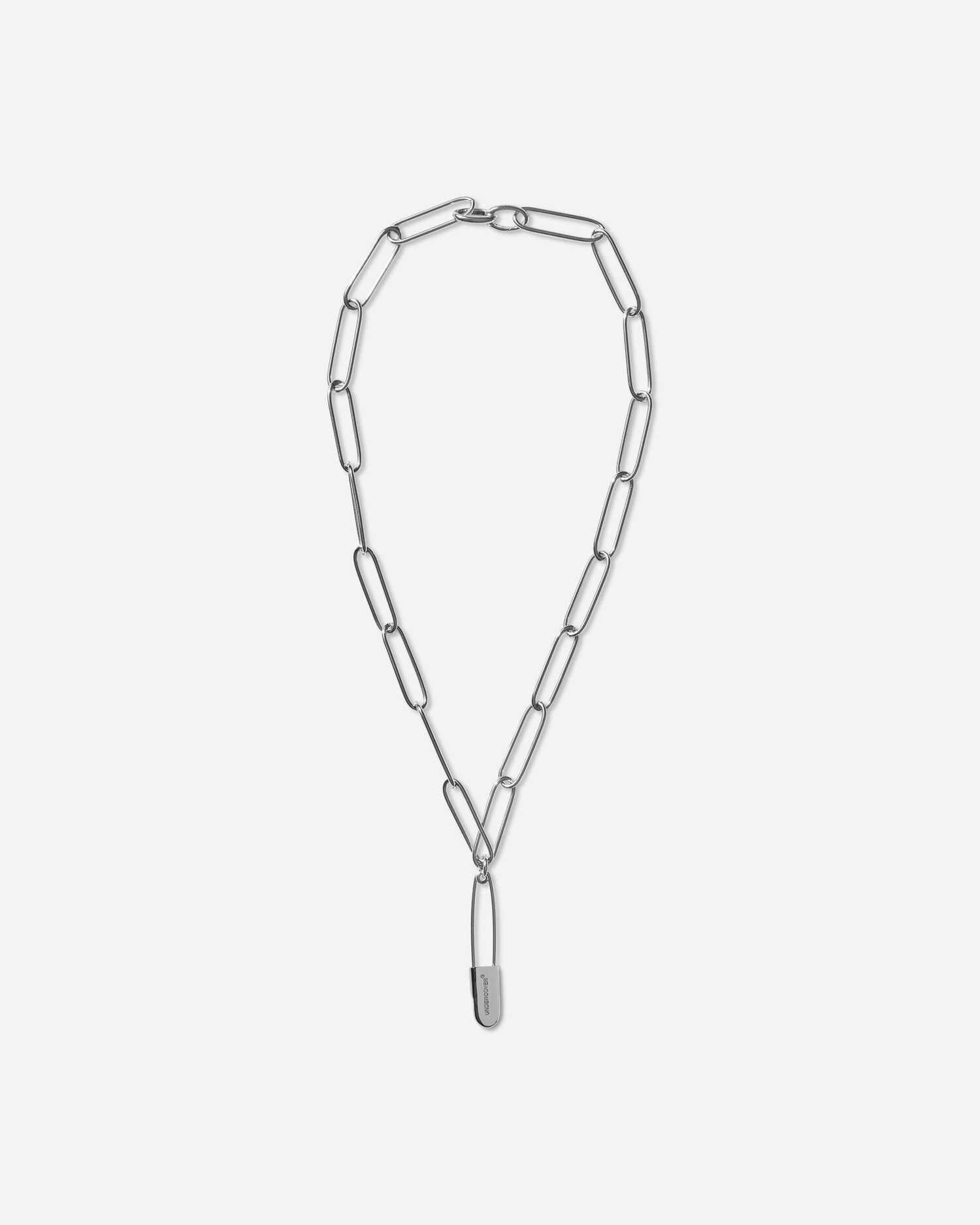 Náhrdelník UNDERCOVER Safety Pin Chain Necklace Metalická | UP2E4N01 SILVER, 1