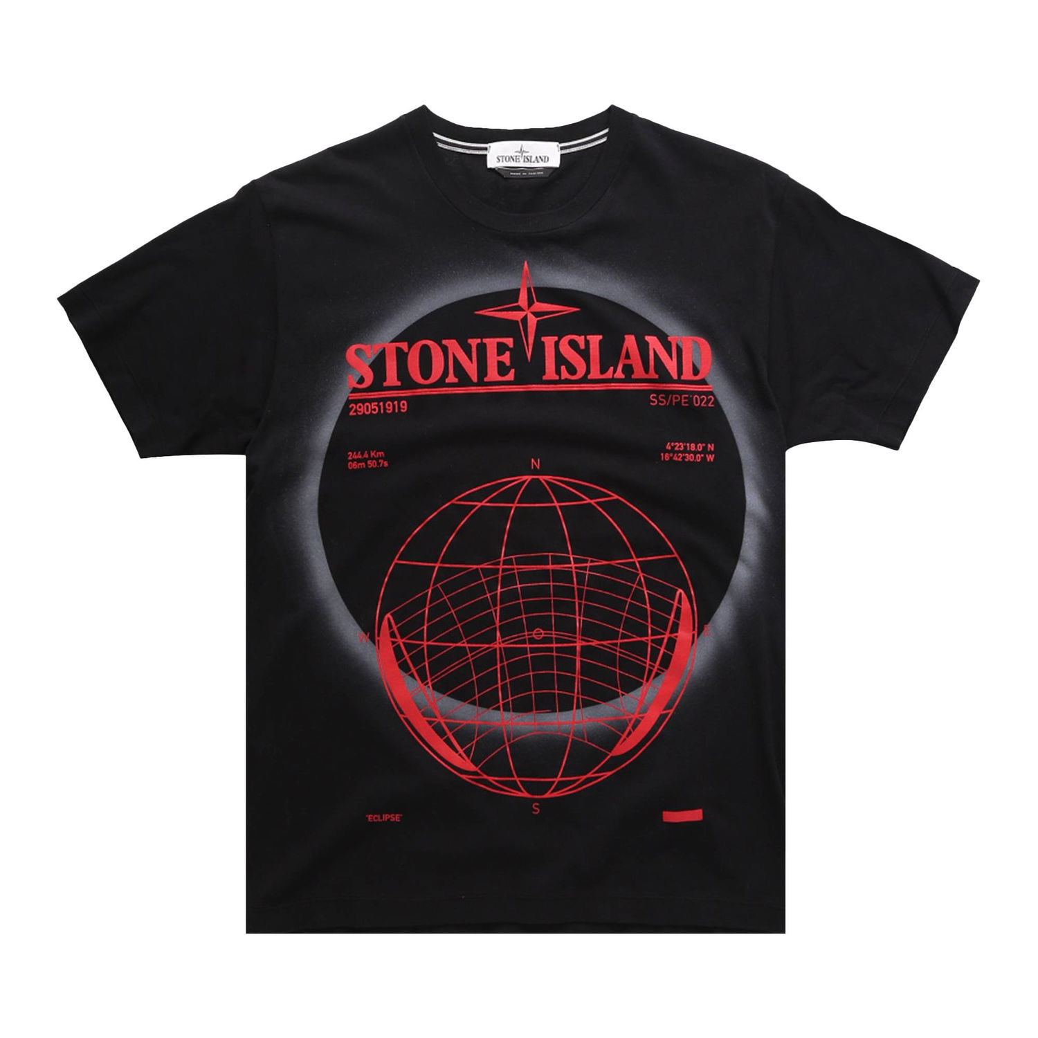Tričko Stone Island T-Shirt Čierna | 76152NS96 V0029, 1