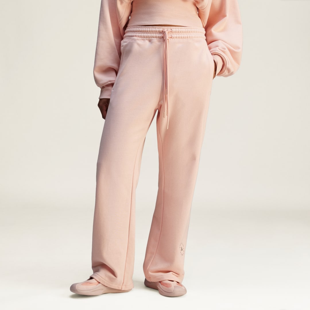 Tepláky adidas Performance Stella McCartney Straight Leg Pants Ružová | JJ0103, 0