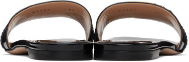 Doplnky Tom Ford TOM FORD Patent Leather Padlock Flat Sandals Čierna | W3526-LCL072G, 1