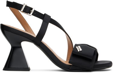 Tenisky a topánky GANNI GANNI Big Bow High Heeled Sandals Čierna | S2850, 0