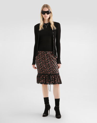 Tielko Dolce & Gabbana Viscose Tank Top Čierna | FXT53TJAIRZN0000, 1