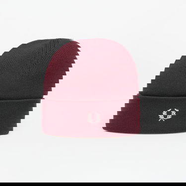 Kulicha Fred Perry Fred Perry Wool Beanie Vínová | C8161, 4