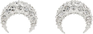 Náušnice Marine Serre Marine Serre Moon Crystal Stud Earrings Metalická | UJW075A RMET0001, 0