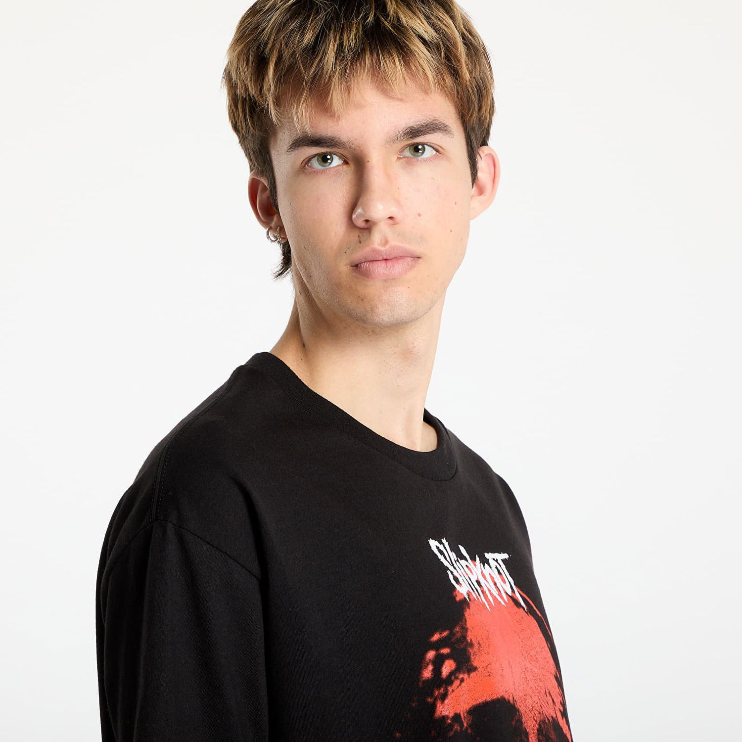 Tričko Pleasures PLEASURES x Slipknot Face T-Shirt Čierna | P25SK015 BLACK, 1