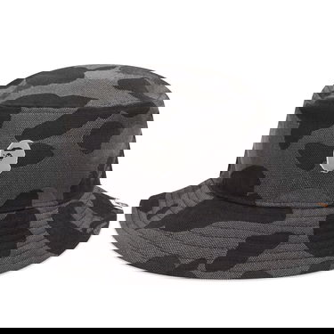 Klobúk BAPE A Bathing Ape One Point Metal Pin Bucket Hat Čierna | 001HTK301302M-BLK, 0