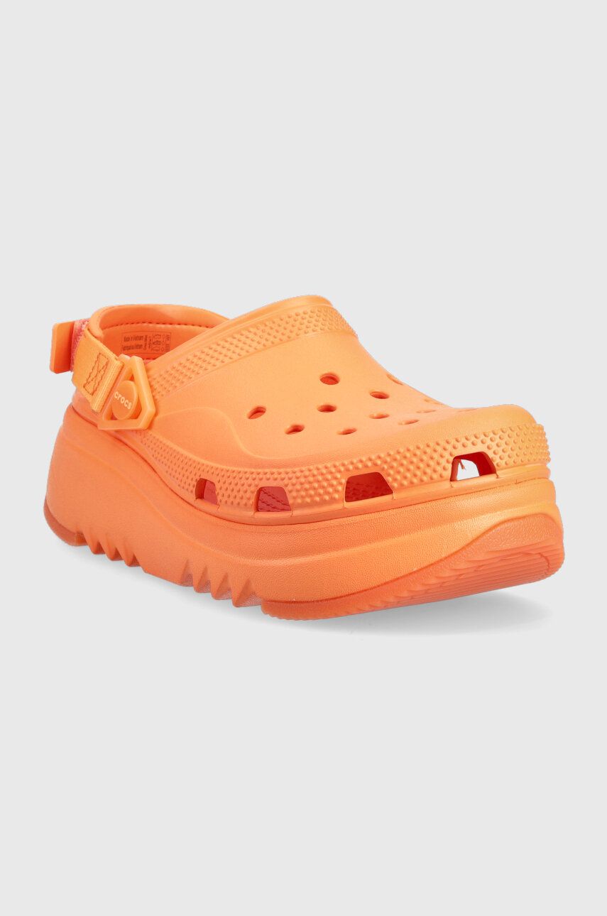 Tenisky a topánky Crocs Classic Hiker Xscape Clog Oranžová | 208365.83I, 1